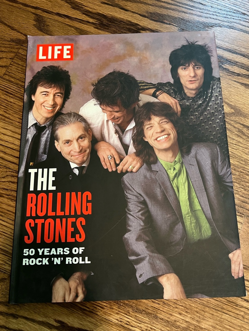 The Rolling Stones - 50 Years of Rock 'N' Roll Hardcover Coffee Table Art Book